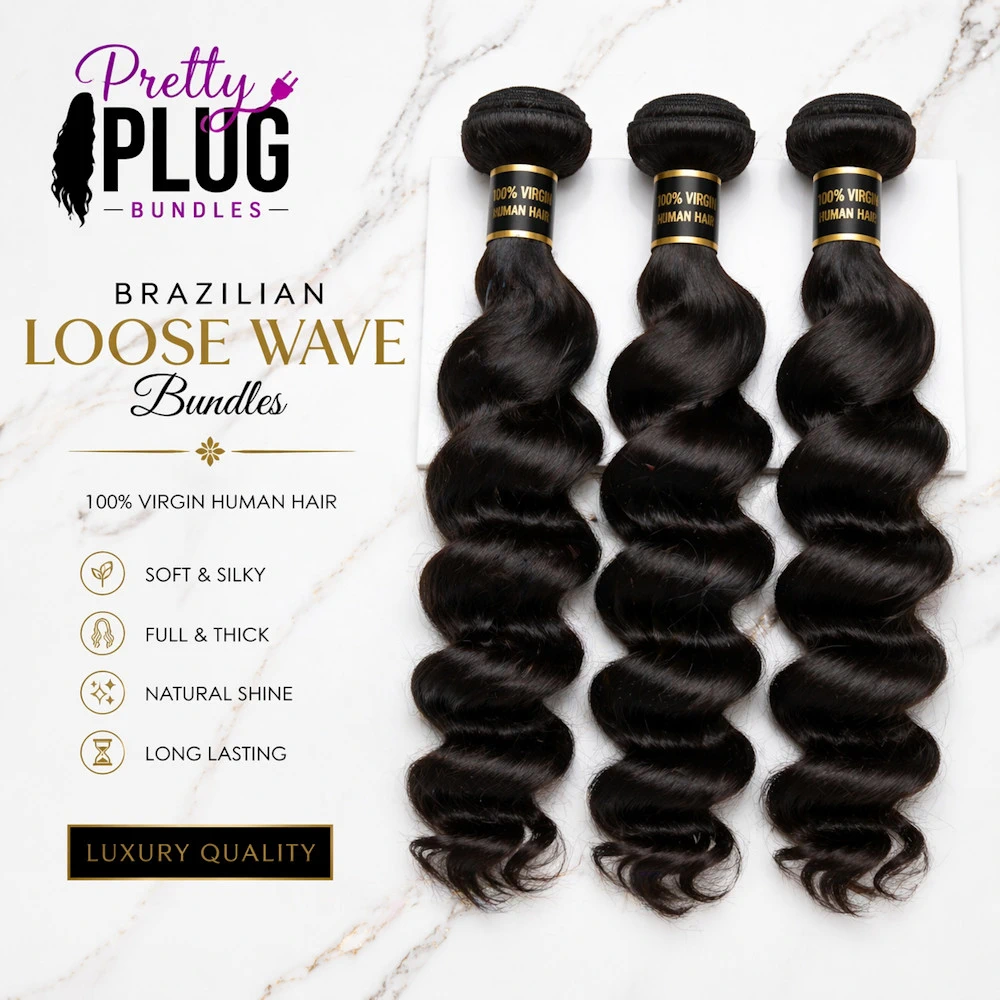 Brazilian Loose Wave Hair Bundles