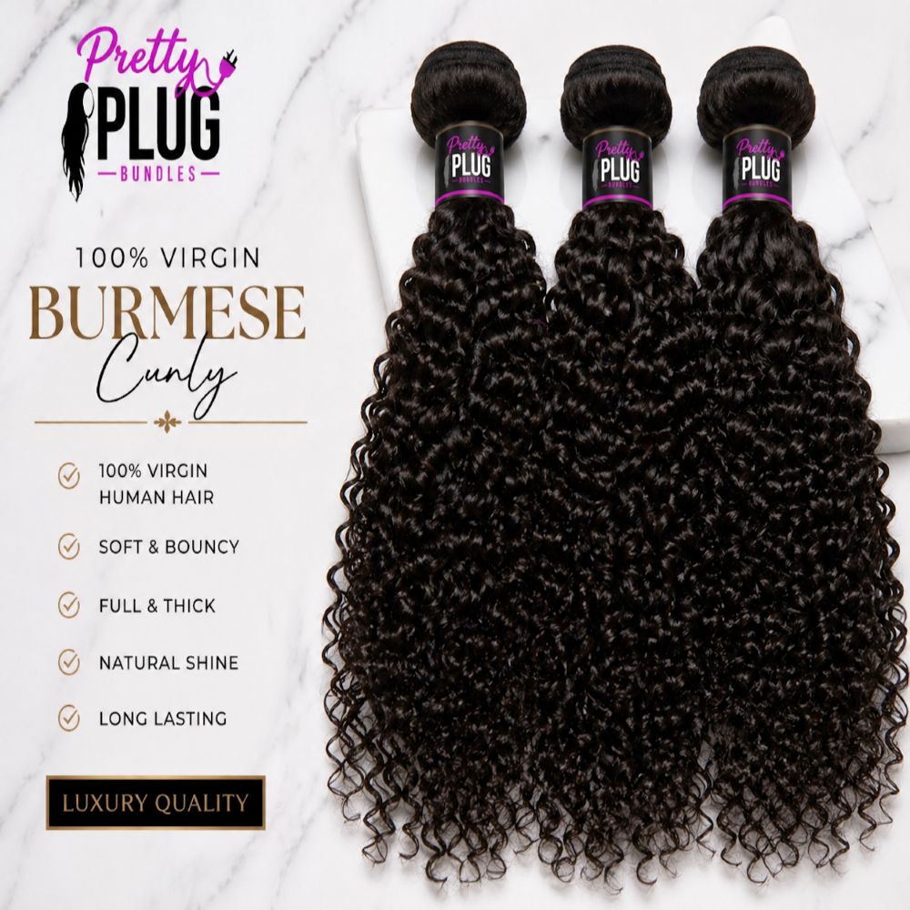 Burmese Curly Hair Bundle
